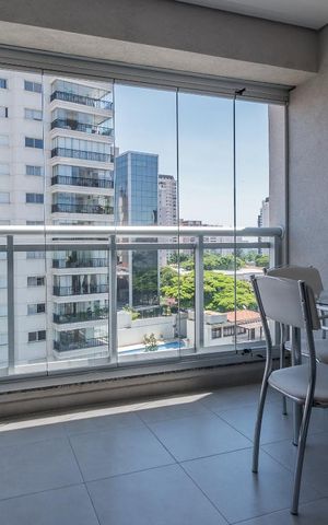 Apartamento à venda com 63m², 1 quarto e 2 vagas Apartamento à venda com 63m², 1 quarto e 2 vagasVaranda