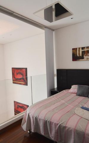 Apartamento para alugar com 71m², 1 quarto e 2 vagasSúíte segundo pavimento