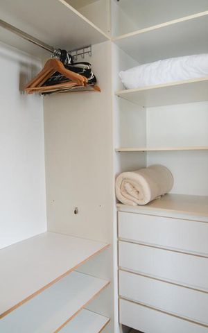 Apartamento para alugar com 71m², 1 quarto e 2 vagasCloset