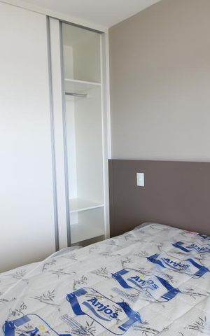 Studio para alugar com 35m², 1 quarto e 1 vagasuite