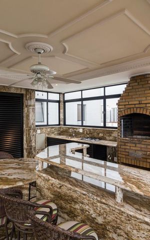 Apartamento à venda com 340m², 4 quartos e 4 vagasVaranda gourmet