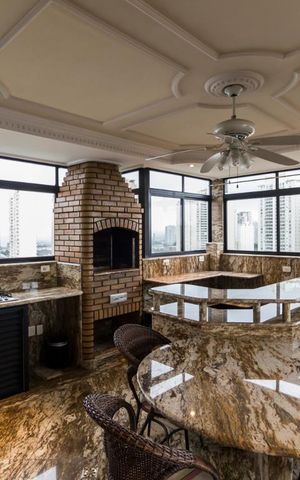 Apartamento à venda com 340m², 4 quartos e 4 vagasVaranda gourmet