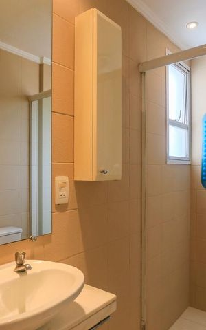 Apartamento para alugar com 52m², 2 quartos e 1 vagaBanheiro