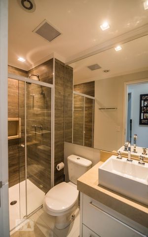 Apartamento à venda com 68m², 2 quartos e 1 vaga Apartamento à venda com 68m², 2 quartos e 1 vagaBanheiro