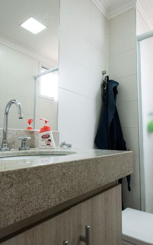 Apartamento à venda com 130m², 4 quartos e 2 vagasBanheiro da Suíte 2