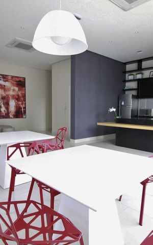 Apartamento para alugar com 35m², 1 quarto e 1 vagaEspaço gourmet