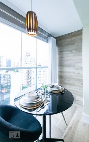 Studio para alugar com 25m², 1 quarto e 1 vaga Studio para alugar com 25m², 1 quarto e 1 vagaVaranda