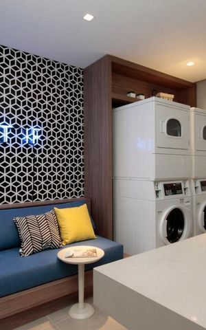 Studio à venda com 37m², 1 quarto e 1 vagaLavanderia