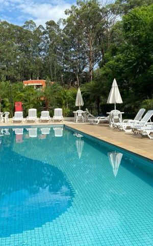 Apartamento à venda com 64m², 1 quarto e 2 vagas Apartamento à venda com 64m², 1 quarto e 2 vagasÁrea comum - Piscina