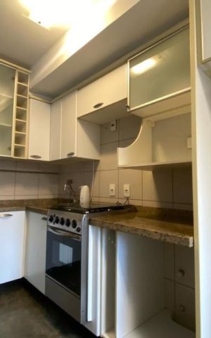 Apartamento à venda com 64m², 1 quarto e 2 vagas Apartamento à venda com 64m², 1 quarto e 2 vagasCozinha