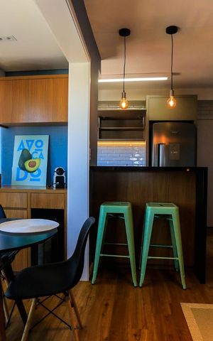Apartamento para alugar com 38m², 1 quarto e 1 vaga Apartamento para alugar com 38m², 1 quarto e 1 vagaSala