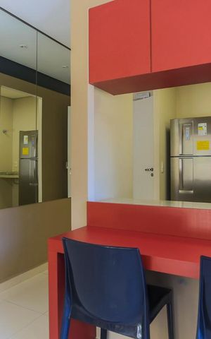 Apartamento para alugar com 38m², 1 quarto e 1 vaga Apartamento para alugar com 38m², 1 quarto e 1 vagaSalão de Festa
