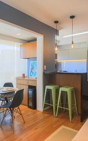 Apartamento para alugar com 38m², 1 quarto e 1 vaga Apartamento para alugar com 38m², 1 quarto e 1 vagaSala