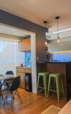 Apartamento para alugar com 38m², 1 quarto e 1 vaga Apartamento para alugar com 38m², 1 quarto e 1 vagaSala
