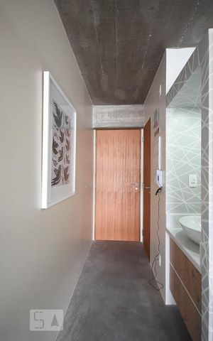 Apartamento à venda com 29m², 1 quarto e sem vaga Apartamento à venda com 29m², 1 quarto e sem vagaHall de entrada
