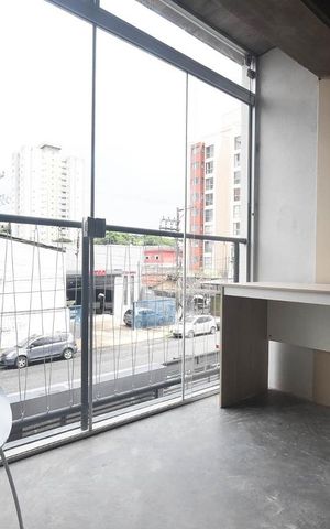 Apartamento à venda com 29m², 1 quarto e sem vaga Apartamento à venda com 29m², 1 quarto e sem vagaVaranda