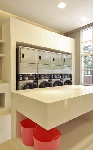 Studio à venda com 39m², 1 quarto e 1 vagaLavanderia