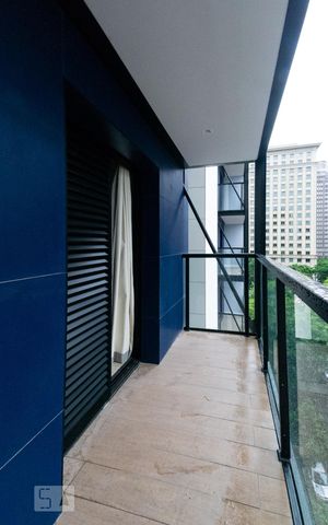 Apartamento para alugar com 47m², 1 quarto e 1 vaga Apartamento para alugar com 47m², 1 quarto e 1 vagaVaranda