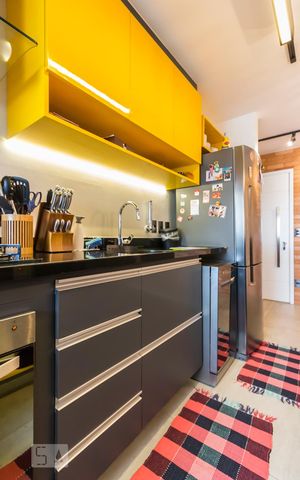 Apartamento à venda com 77m², 1 quarto e 2 vagasCozinha