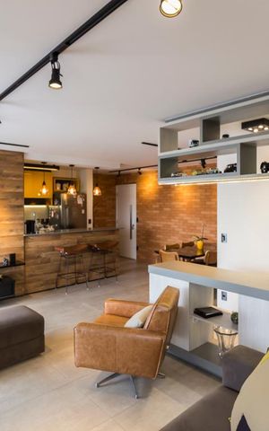 Apartamento à venda com 77m², 1 quarto e 2 vagasSala