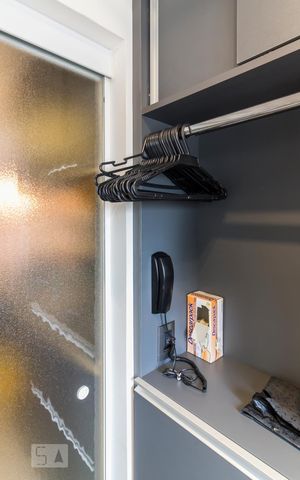 Apartamento à venda com 77m², 1 quarto e 2 vagasÁrea de serviço