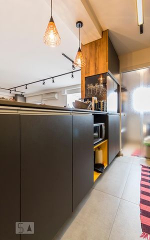 Apartamento à venda com 77m², 1 quarto e 2 vagasCozinha