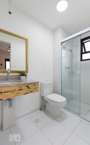 Apartamento à venda com 49m², 1 quarto e 1 vagaBanheiro