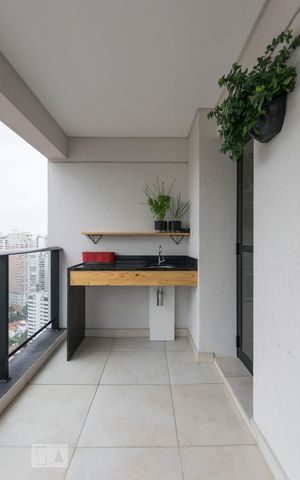 Apartamento à venda com 49m², 1 quarto e 1 vagaVaranda Gourmet
