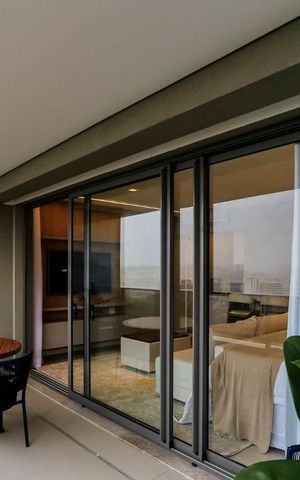 Studio para alugar com 46m², 1 quarto e 1 vagaVaranda 