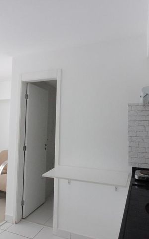 Studio à venda com 28m², 1 quarto e 1 vagaCozinha