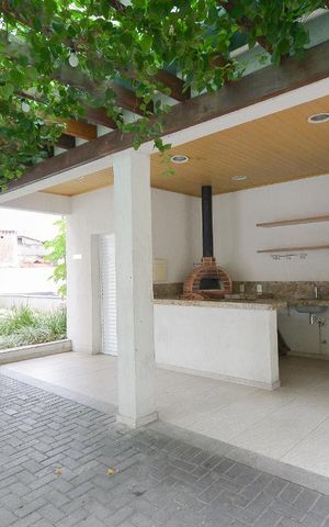 Apartamento à venda com 52m², 2 quartos e 1 vagaChurrasqueira