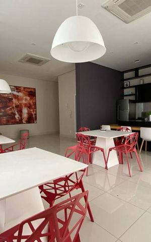 Studio para alugar com 35m², 1 quarto e 1 vaga Studio para alugar com 35m², 1 quarto e 1 vagaÁrea comum - Salão de festas