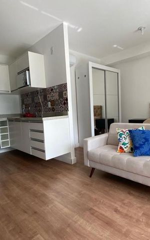 Studio para alugar com 35m², 1 quarto e 1 vaga Studio para alugar com 35m², 1 quarto e 1 vagaSala