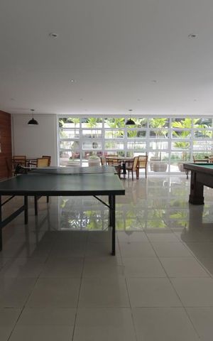 Apartamento à venda com 49m², 1 quarto e 1 vagasala de jogos