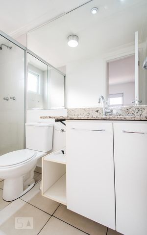 Apartamento à venda com 63m², 2 quartos e 1 vagaBanheiro da Suíte