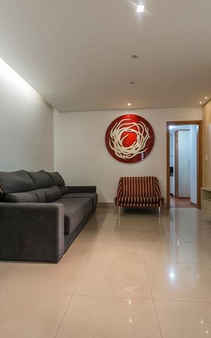 Apartamento para alugar com 134m², 3 quartos e 3 vagasSALA