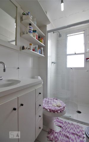Apartamento à venda com 53m², 2 quartos e 1 vagaBanheiro da suíte