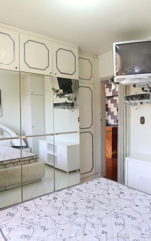 Apartamento à venda com 52m², 1 quarto e 1 vagaQuarto 
