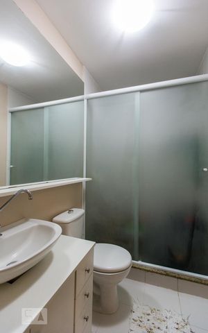 Apartamento para alugar com 55m², 2 quartos e 1 vagaBanheiro Suíte