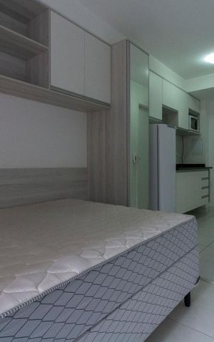 Studio à venda com 20m², 1 quarto e sem vaga Studio à venda com 20m², 1 quarto e sem vagaQuarto