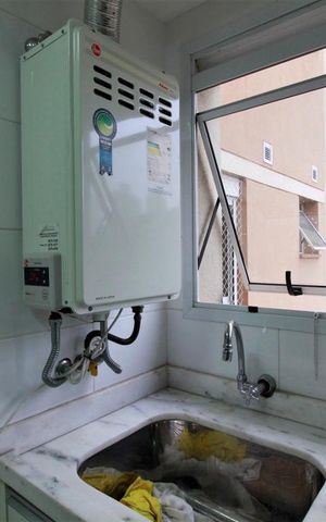 Apartamento à venda com 141m², 3 quartos e 2 vagasAquecedor a gás