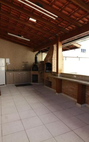 Apartamento à venda com 76m², 2 quartos e 2 vagasChurrasqueira