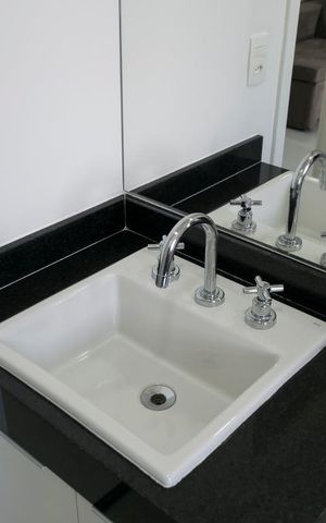 Apartamento à venda com 33m², 1 quarto e 1 vagaBanheiro (Torneira)