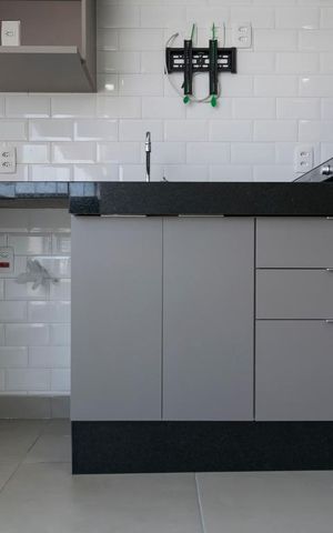Apartamento à venda com 33m², 1 quarto e 1 vagaVaranda Gourmet (Armários)