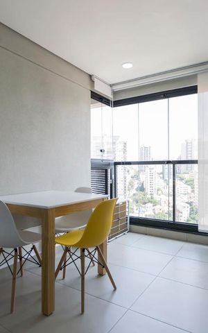 Apartamento à venda com 33m², 1 quarto e 1 vagaVaranda Gourmet