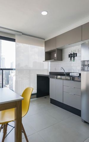 Apartamento à venda com 33m², 1 quarto e 1 vagaVaranda Gourmet
