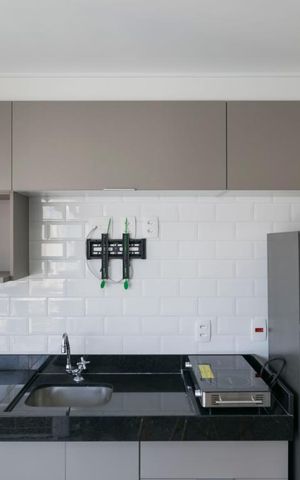 Apartamento à venda com 33m², 1 quarto e 1 vagaVaranda Gourmet (Armários)