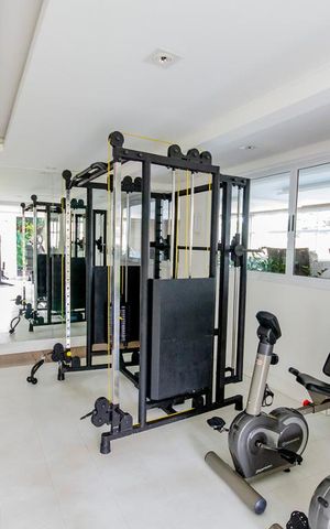 Apartamento para alugar com 44m², 1 quarto e 1 vaga Apartamento para alugar com 44m², 1 quarto e 1 vagaAcademia