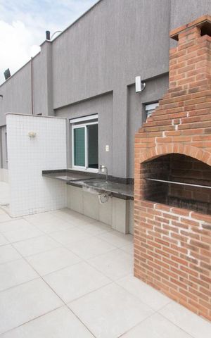 Apartamento à venda com 50m², 1 quarto e 1 vagaChurrasqueira