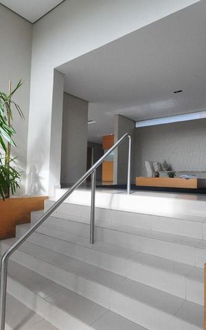 Apartamento para alugar com 35m², 1 quarto e 1 vagaHall social